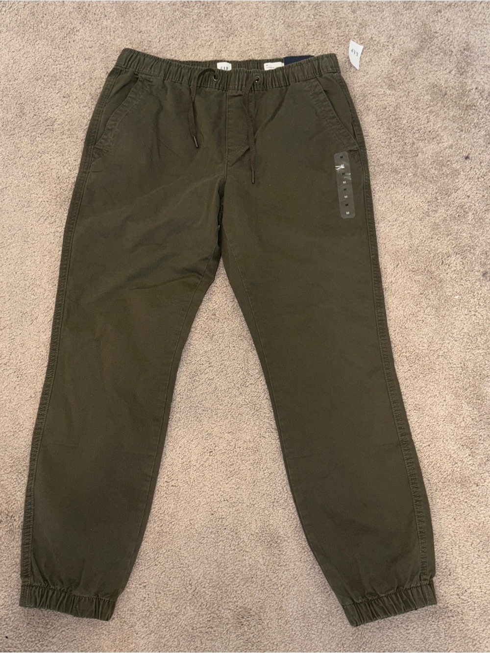 NWT GAP Olive Green Men's Jogger Pants Size: M